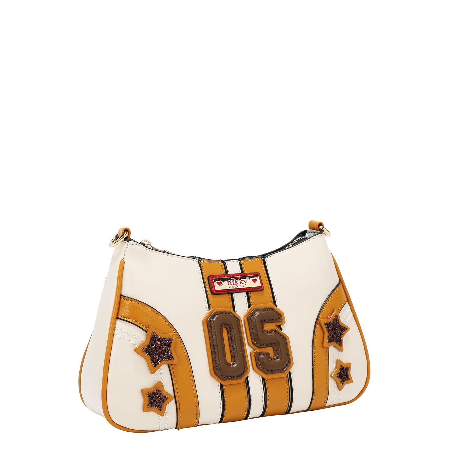 BANDOLERA VARSITY (BEIGE)