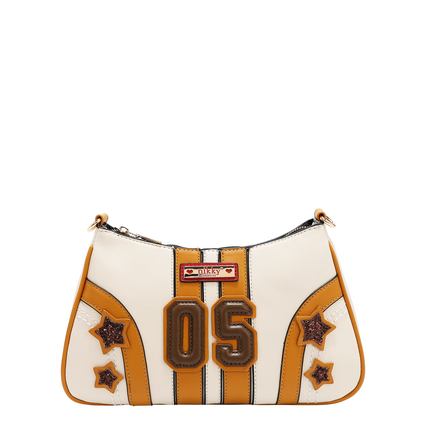 BANDOLERA VARSITY (BEIGE)