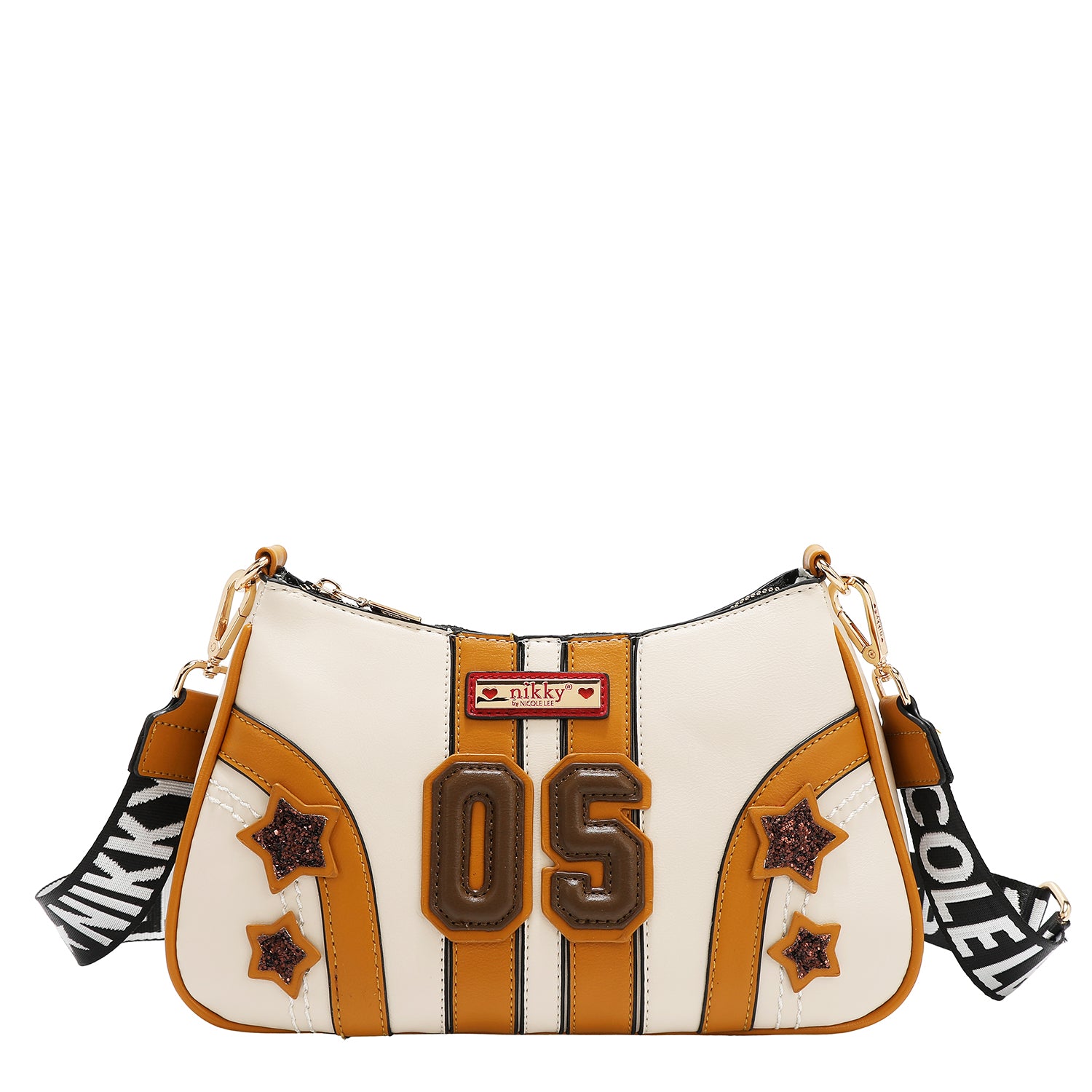 BANDOLERA VARSITY (BEIGE)