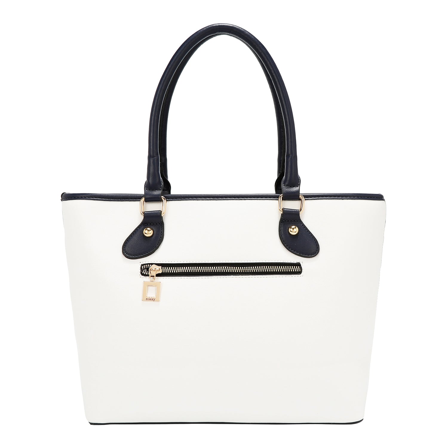 BOLSO SHOPPER VARSITY (BLANCO)