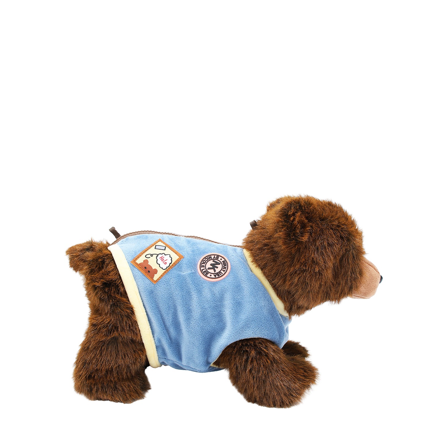 BANDOLERA CRUZADA (OSO MARRON)