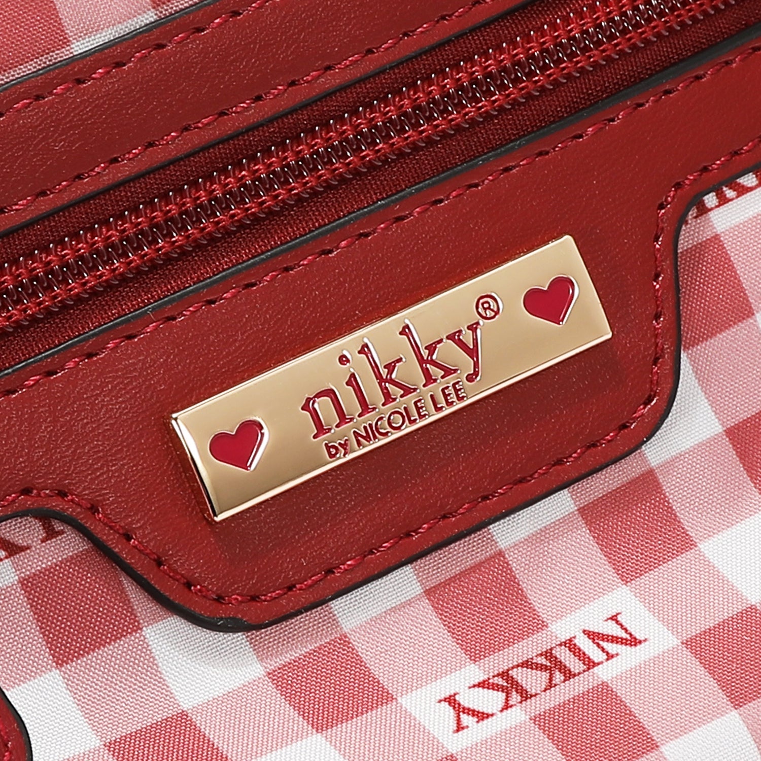 HANDBAG NK13115 (CHERRY LIPS-BLACK)