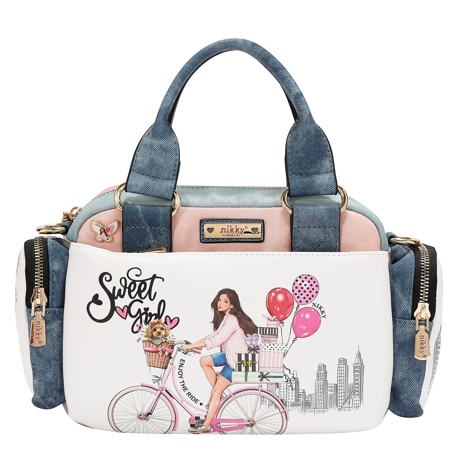 BOLSO DE MANO CON CORREA (SWEET GIRL)