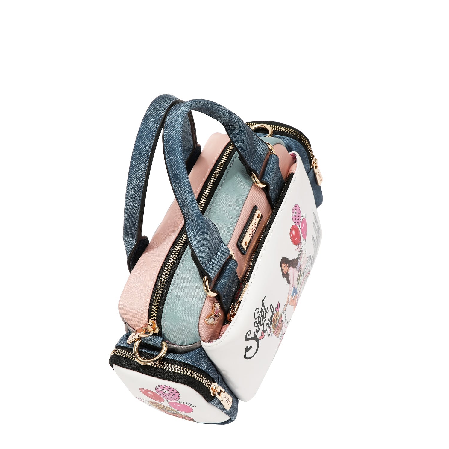 BOLSO DE MANO CON CORREA (SWEET GIRL)
