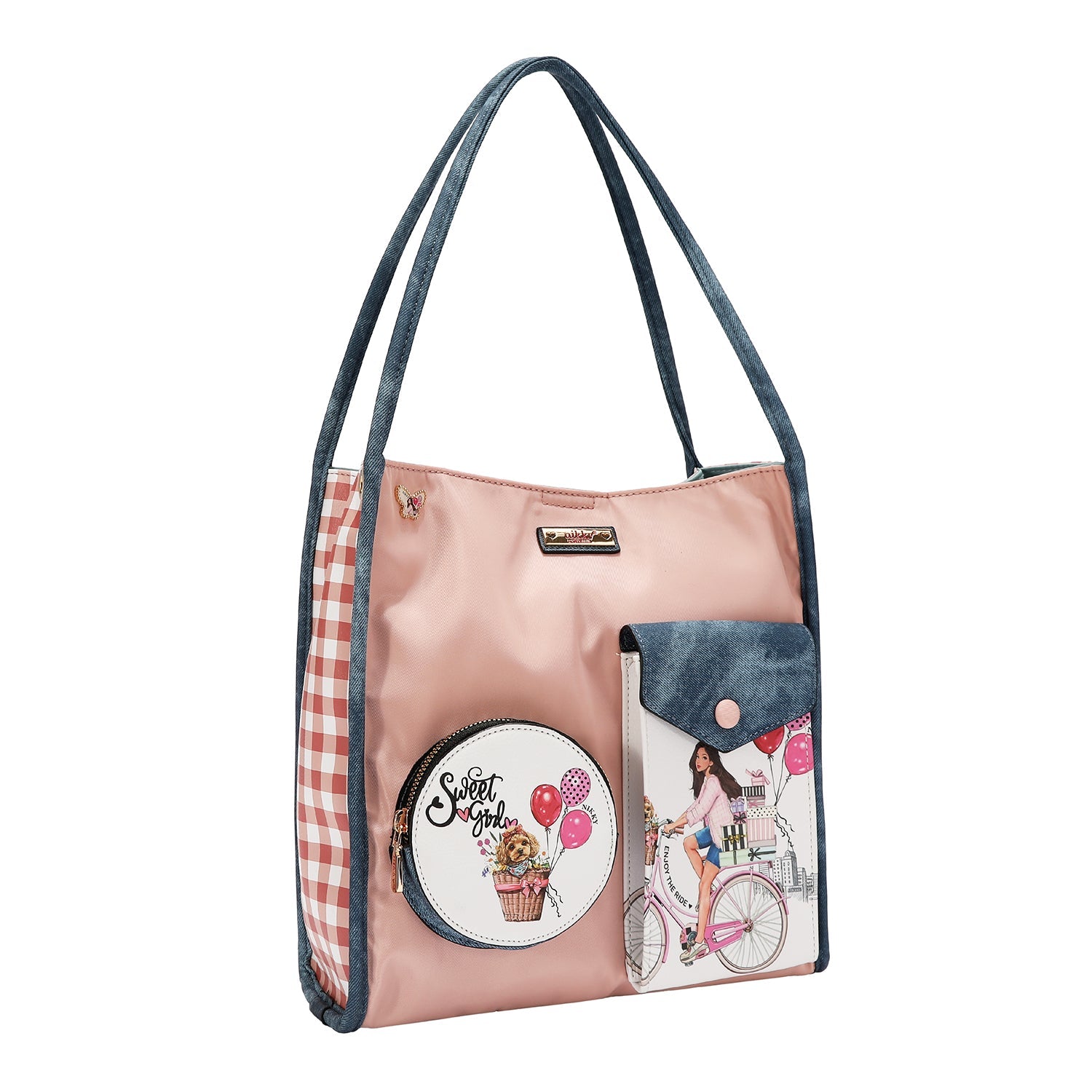 BOLSO DE HOMBRO EN 2 PIEZAS (SWEET GIRL)