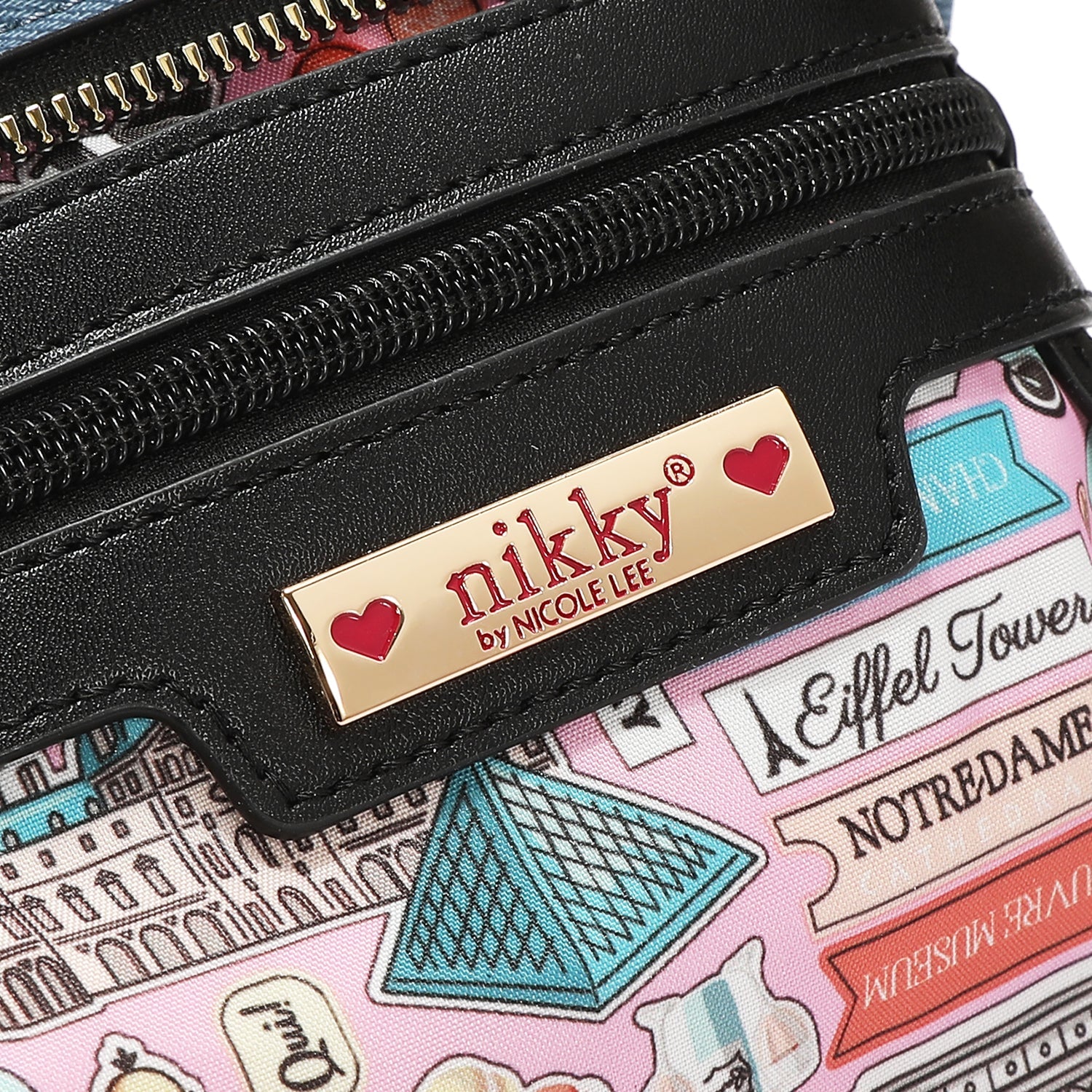 MOCHILA PEQUEÑA CON MÚLTIPLES BOLSILLOS (SWEET GIRL)