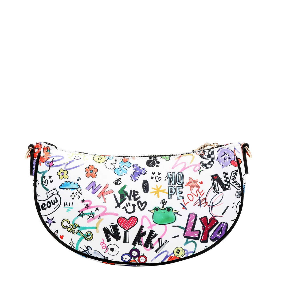 BANDOLERA CRECIENTE (JUST FOR FUN - BLANCO)