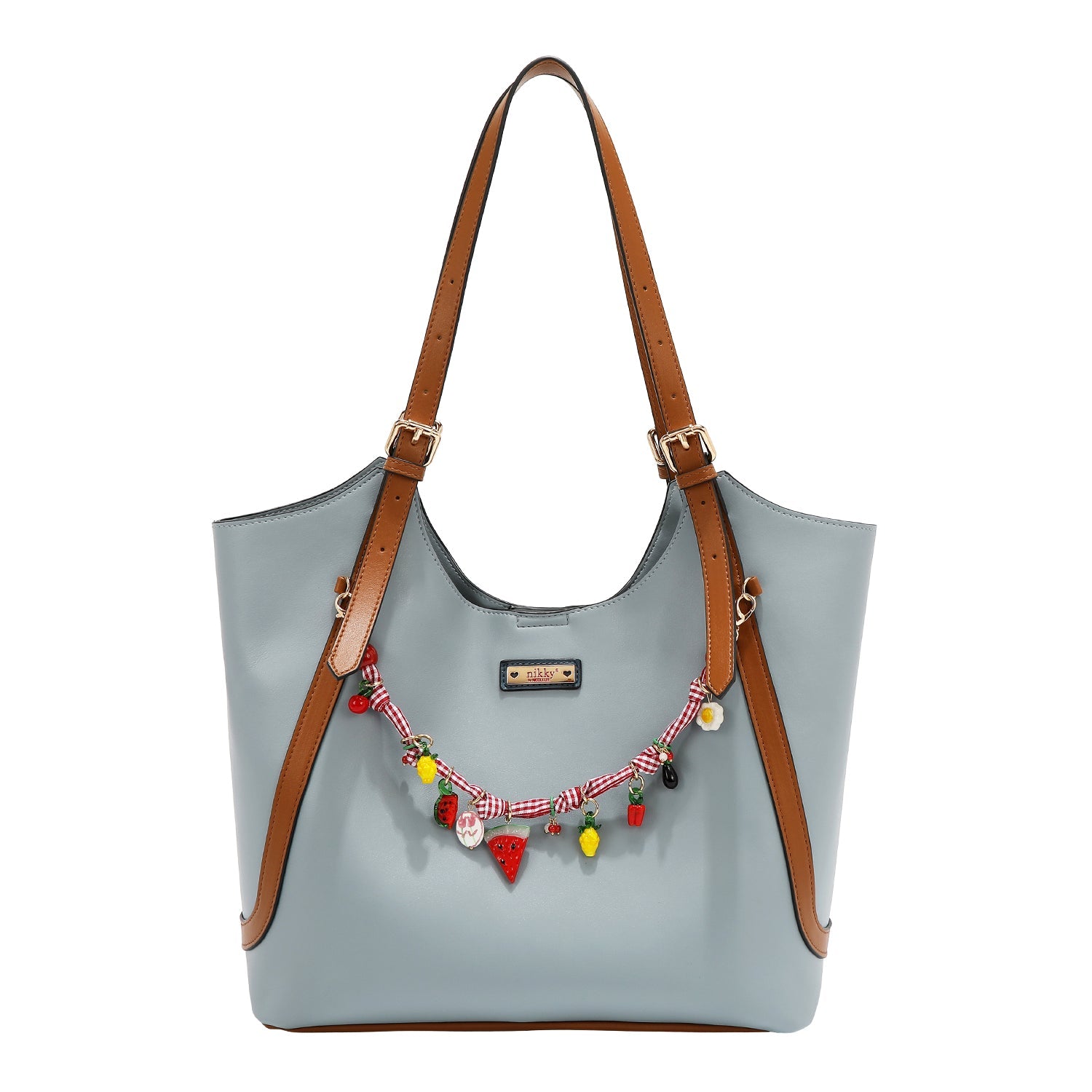 BOLSO DE HOMBRO CON ENCANTO (LAVANDA)