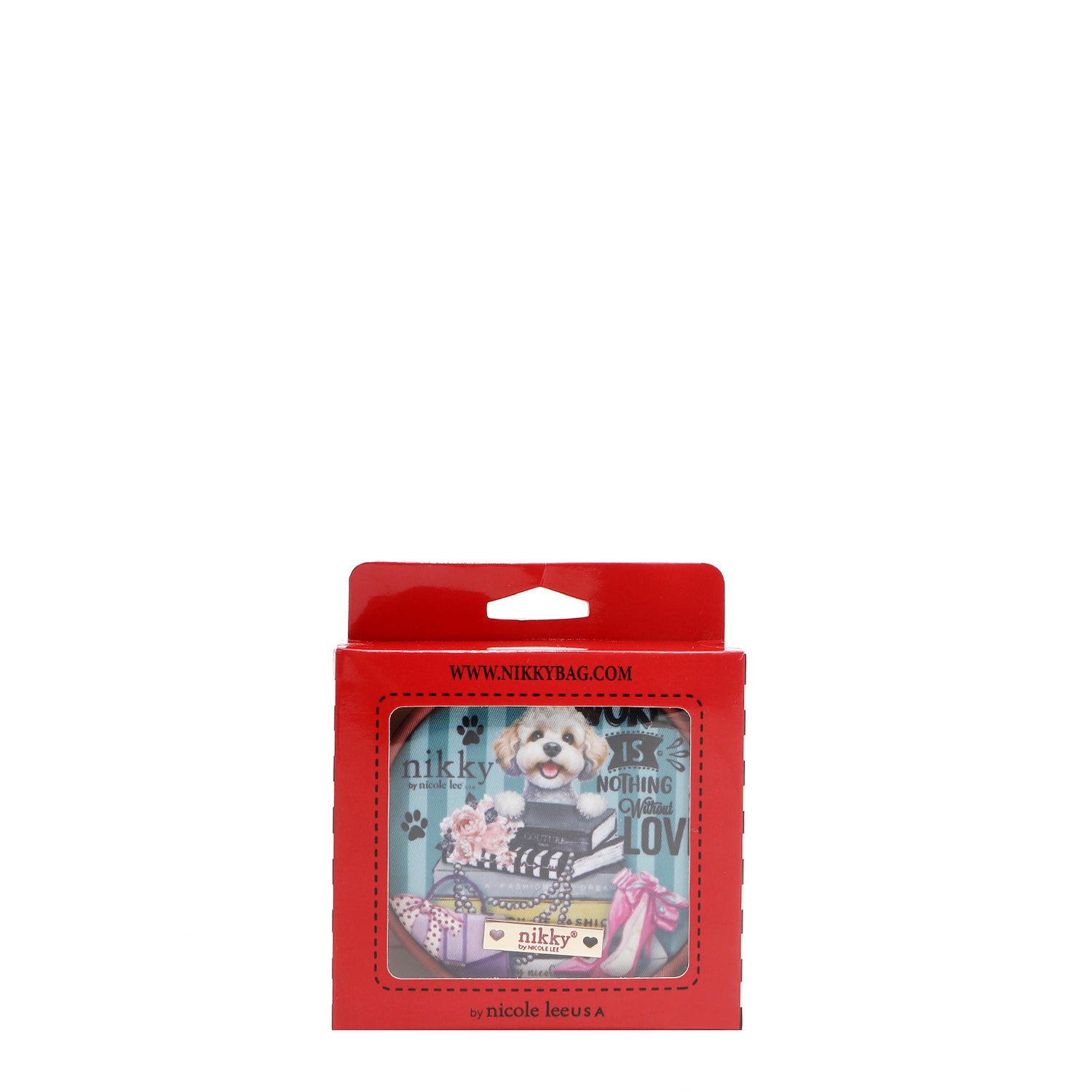 LLAVERO CON MONEDERO REDONDO (MEANT TO LOVE YOU)