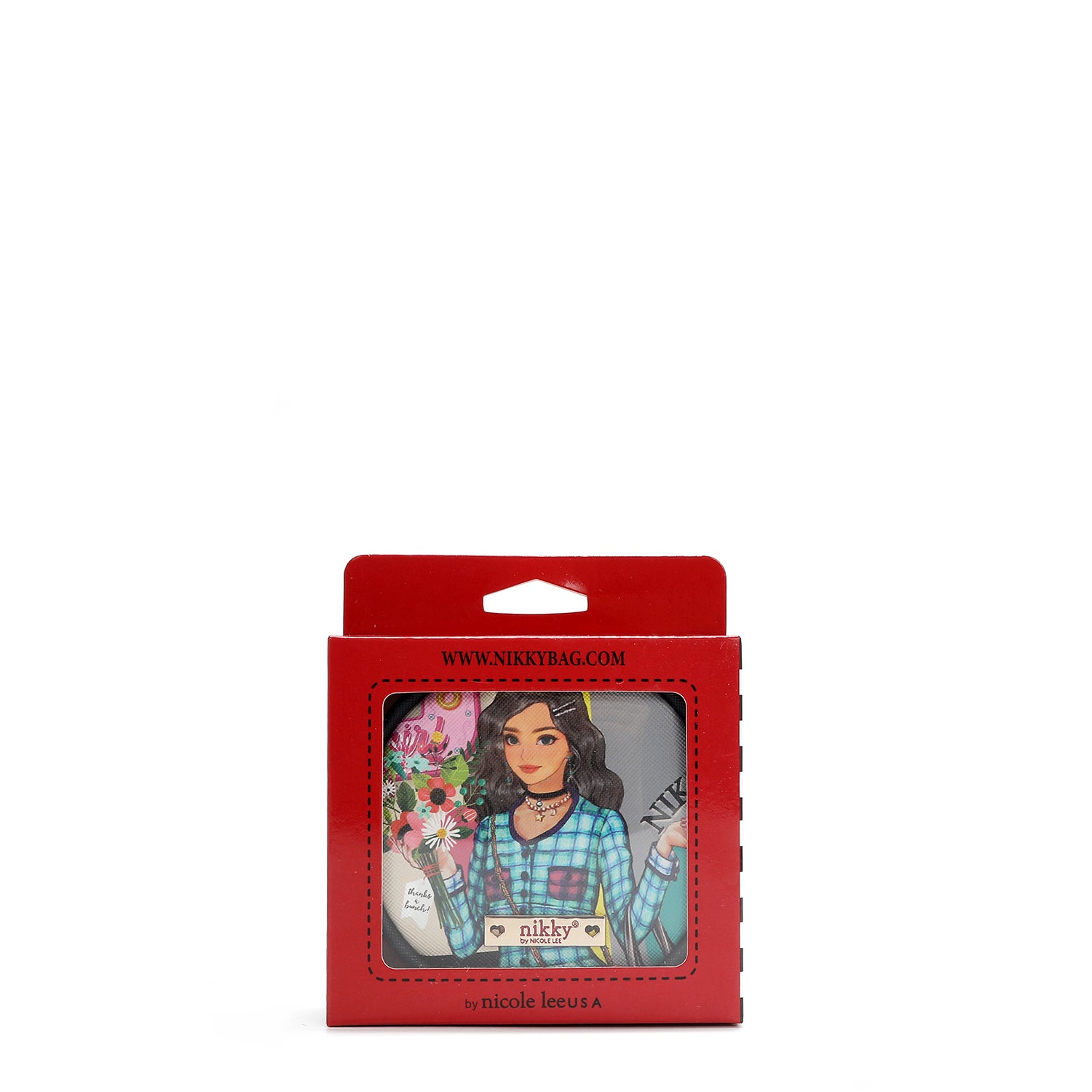 KEYCHAIN ​​WITH ROUND PURSE (<tc><tc><tc>Nikky</tc> Goes Shopping</tc></tc>)