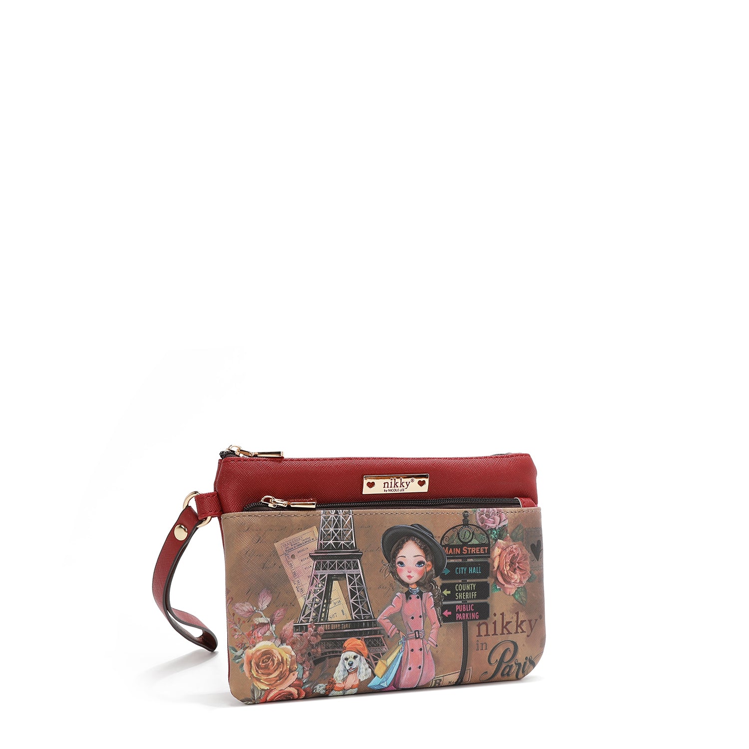 NADELTASCHE MIT REISSVERSCHLUSS (<tc>EMILY GOES PARIS</tc> )