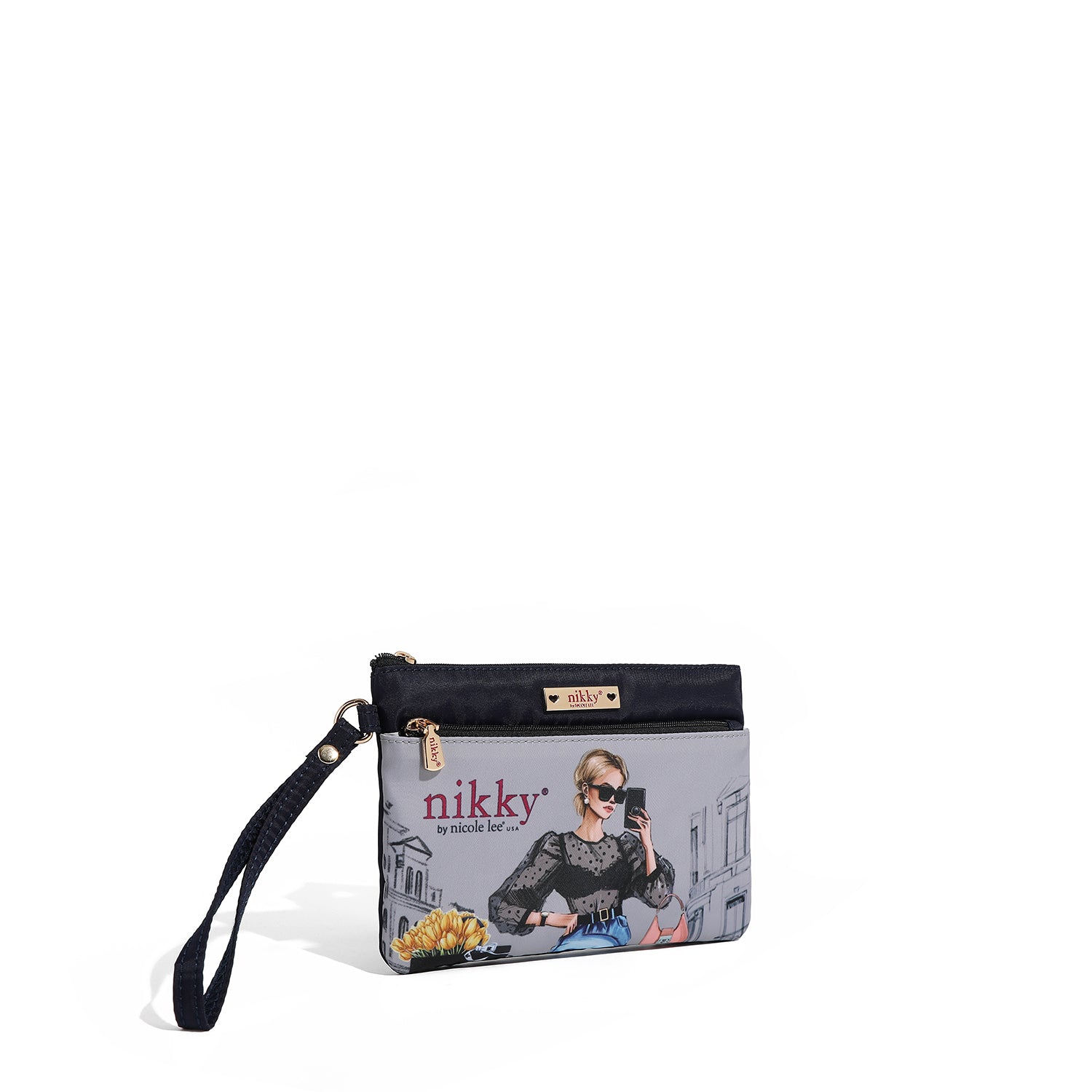 BORSA DA TOILETTE CON CERNIERA<tc>URBAN COFFEE DREAM</tc>)