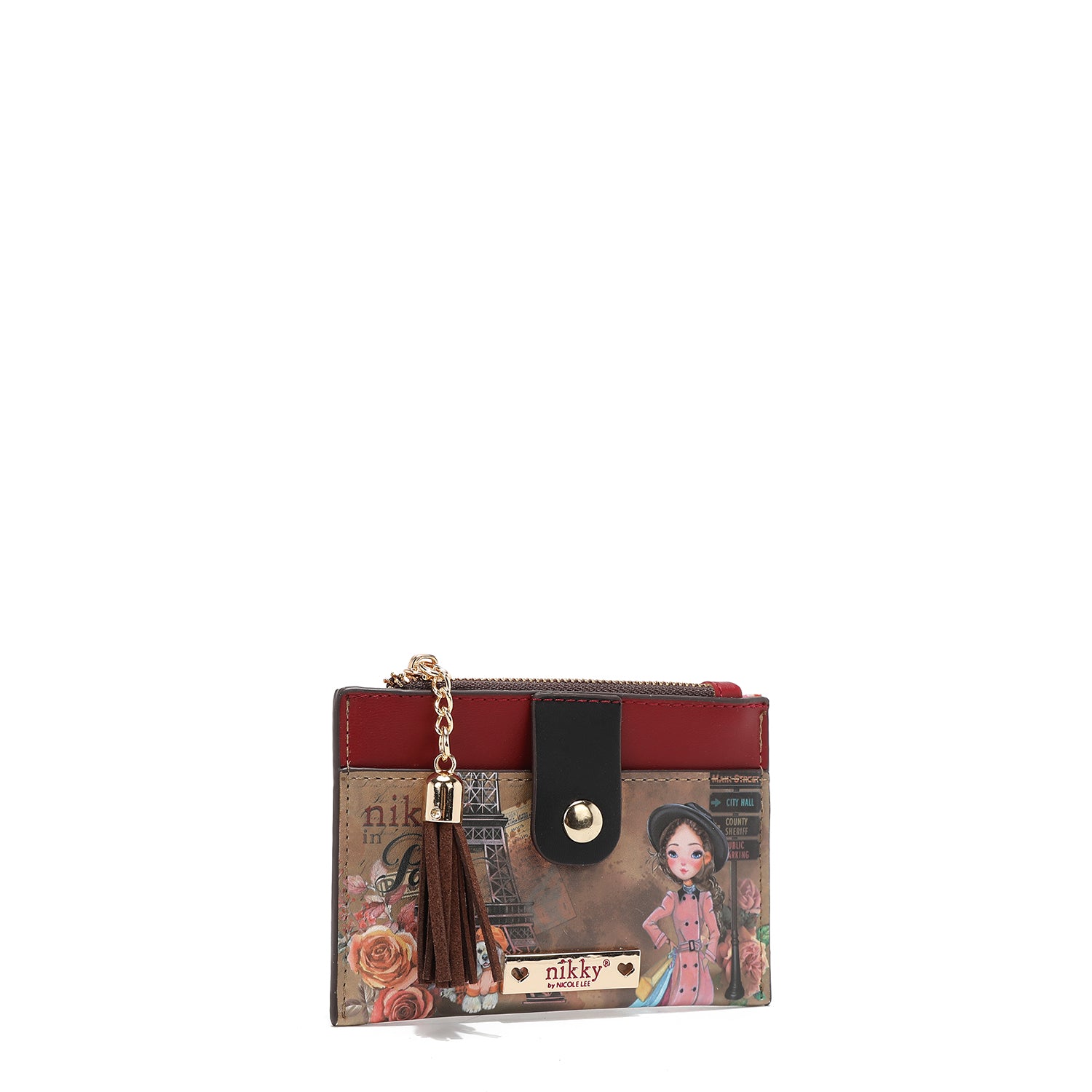 CARD HOLDER WITH ZIPPER (<tc><tc>Emily Goes Paris</tc></tc> )