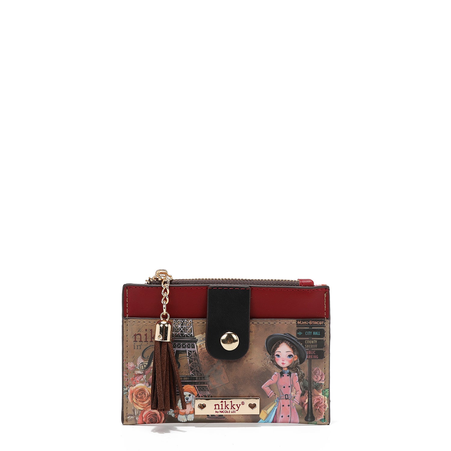 KARTENHALTER MIT REISSVERSCHLUSS (<tc>EMILY GOES PARIS</tc> )