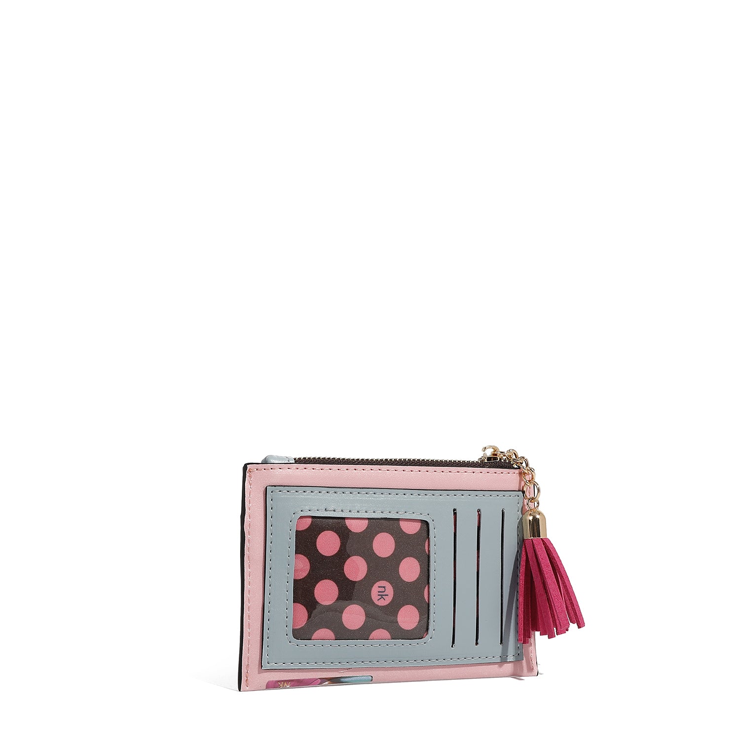 CARD HOLDER WITH ZIPPER (<tc>FLOWER DAY</tc>)
