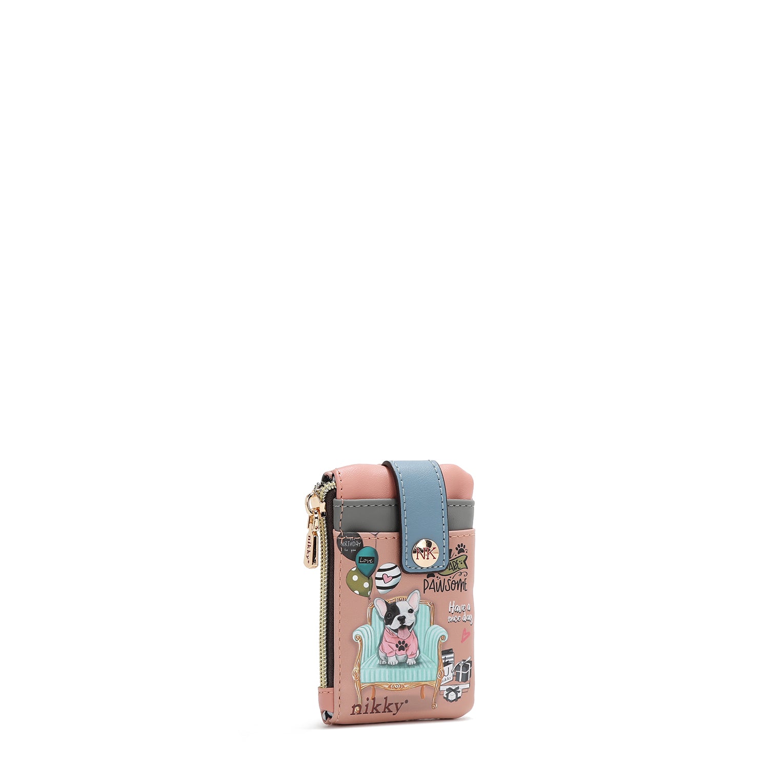 PORTE-CARTES MINI AVEC FERMETURE (<tc>PARTY KING</tc>)