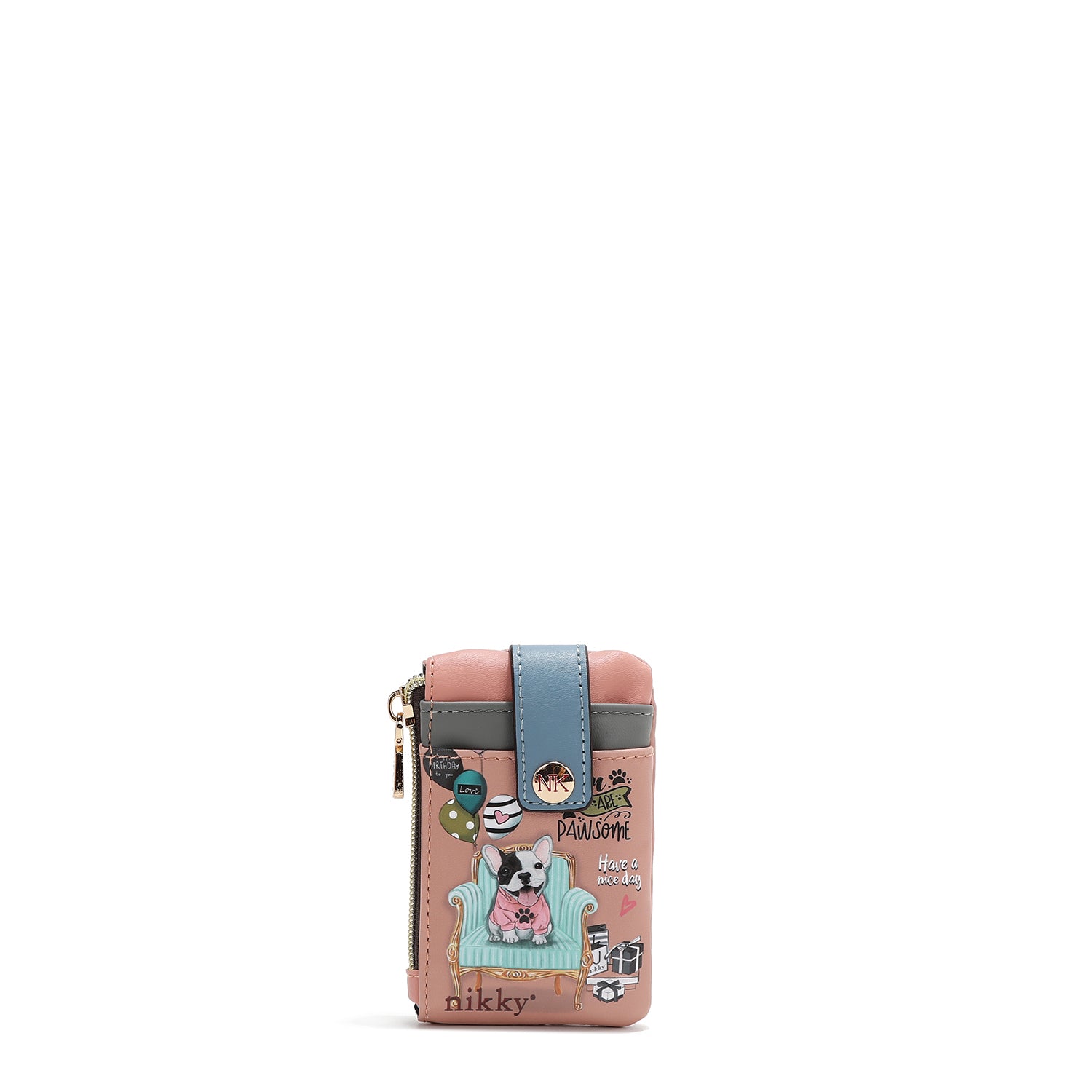 PORTE-CARTES MINI AVEC FERMETURE (<tc>PARTY KING</tc>)