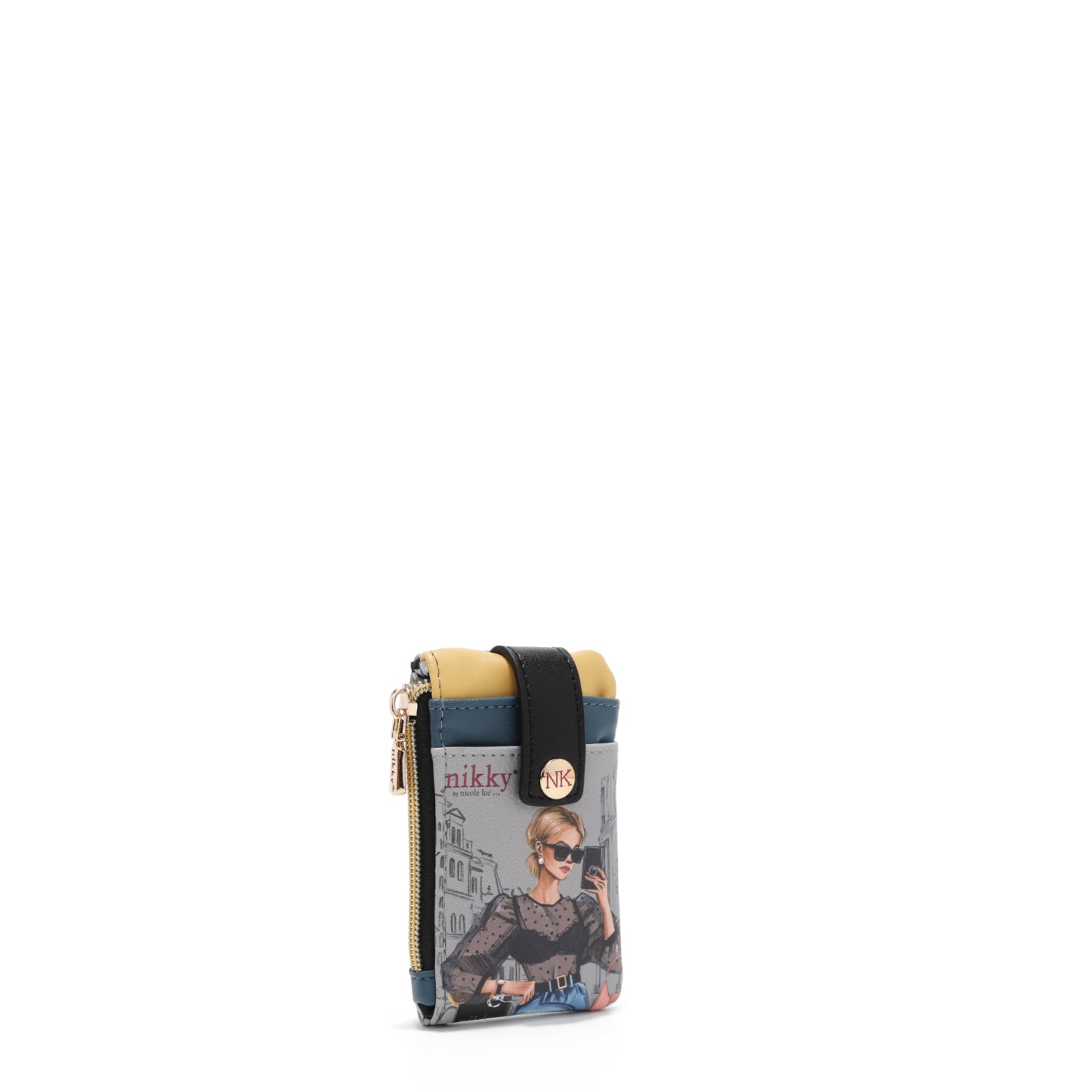 MINI PORTA CARTE CON CHIUSURA (<tc>URBAN COFFEE DREAM</tc>)