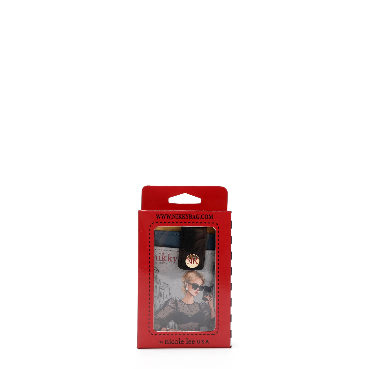 MINI CARD HOLDER WITH CLOSURE (<tc>URBAN COFFEE DREAM</tc>)