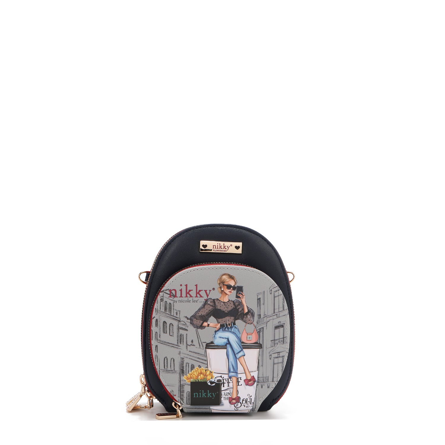 BANDOLERA CRUZADA PEQUEÑA (URBAN COFFEE DREAM)