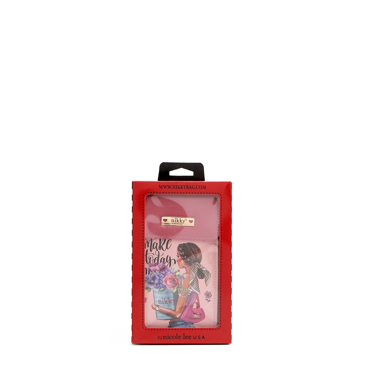 PHONE SHOULDER BAG/WALLET (<tc>FLOWER DAY</tc>)