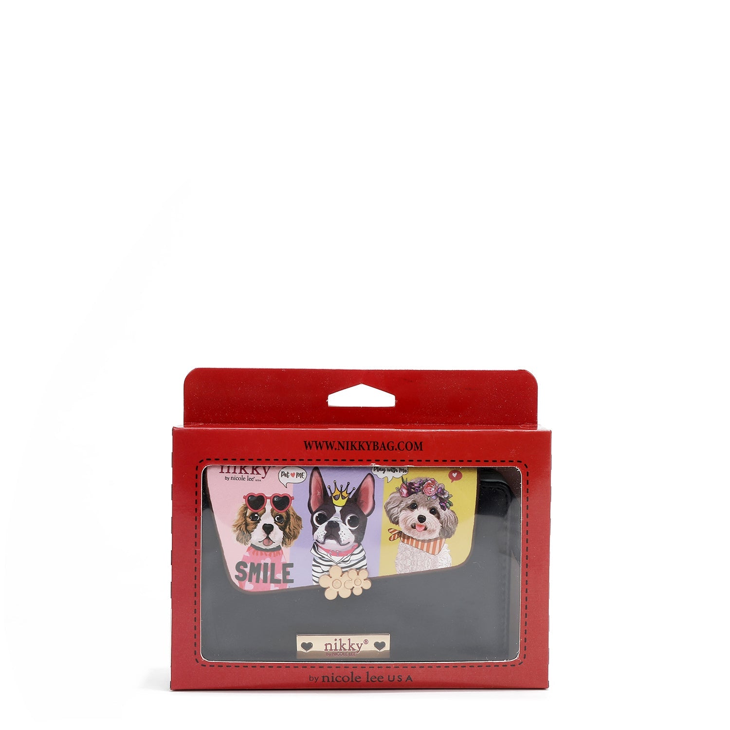 SMALL FOLDABLE WALLET <tc>NIKKY</tc> (<tc>BEST BUDDIES</tc>)