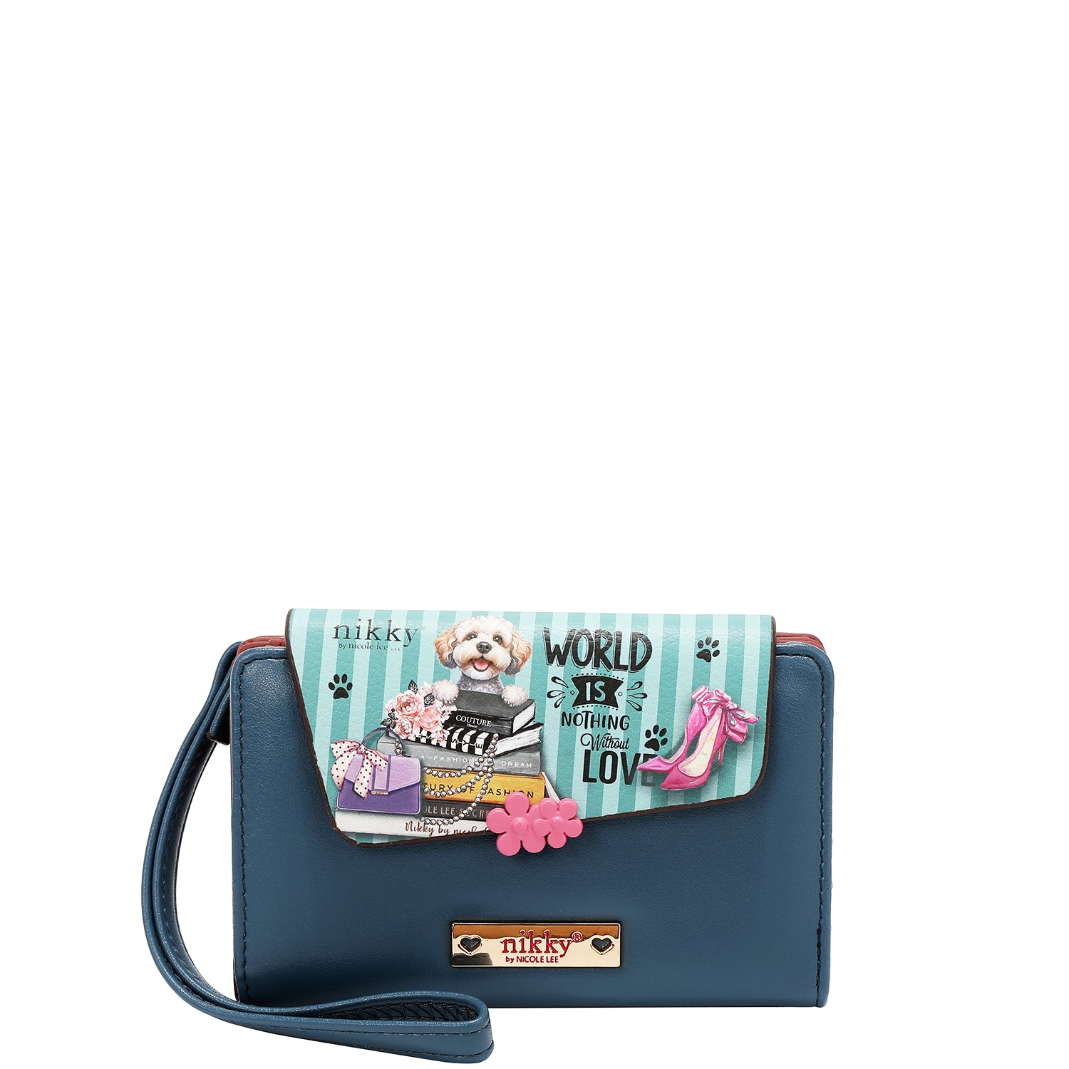CARTERA PLEGABLE PEQUEÑA NIKKY (MEANT TO LOVE YOU)