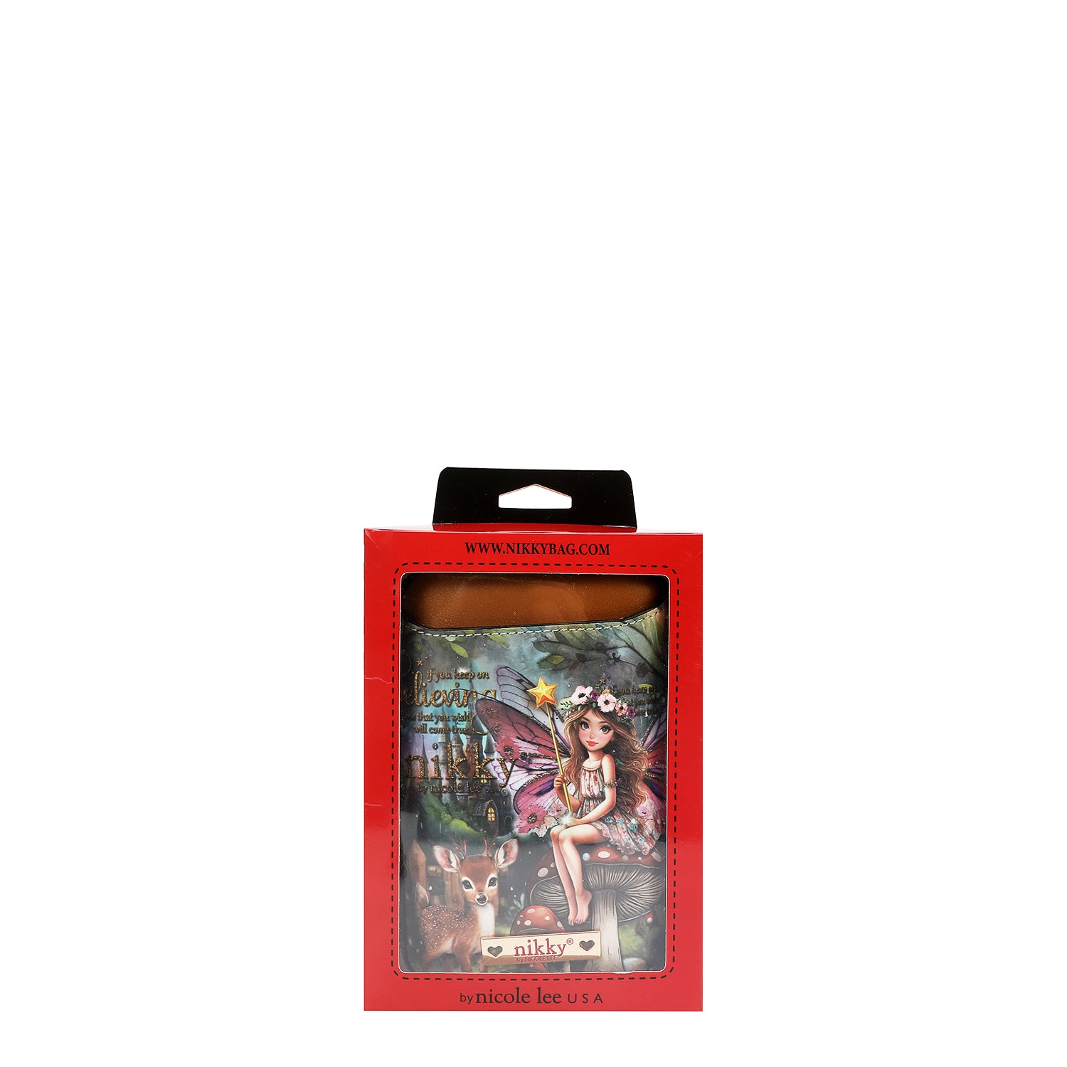 BORSA A TRACOLLA CON CERNIERA PER TELEFONO/PORTAFOGLIO (<tc>FAIRY TALE</tc>)