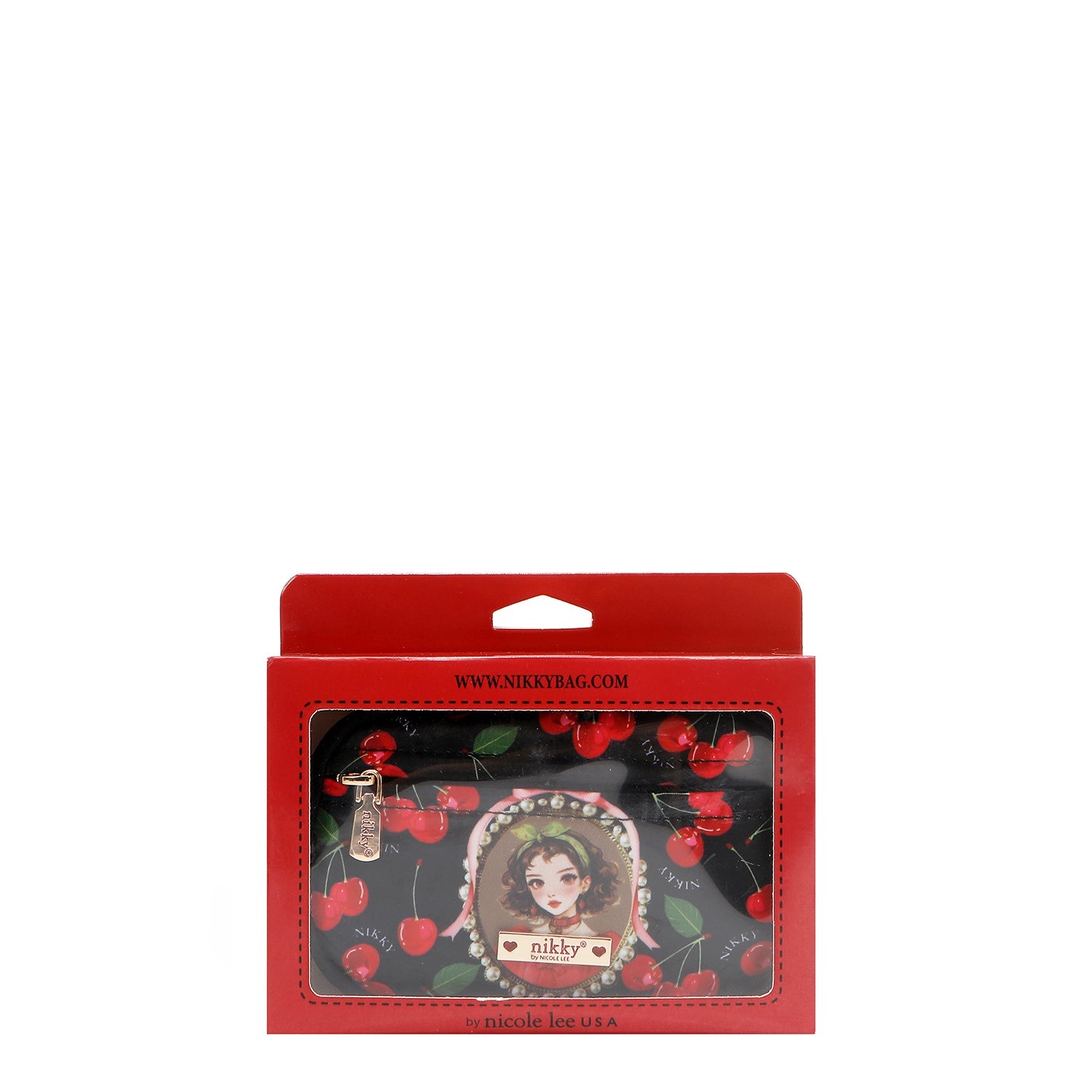 NECESER DE NYLON (CHERRY LIPS-NEGRO)