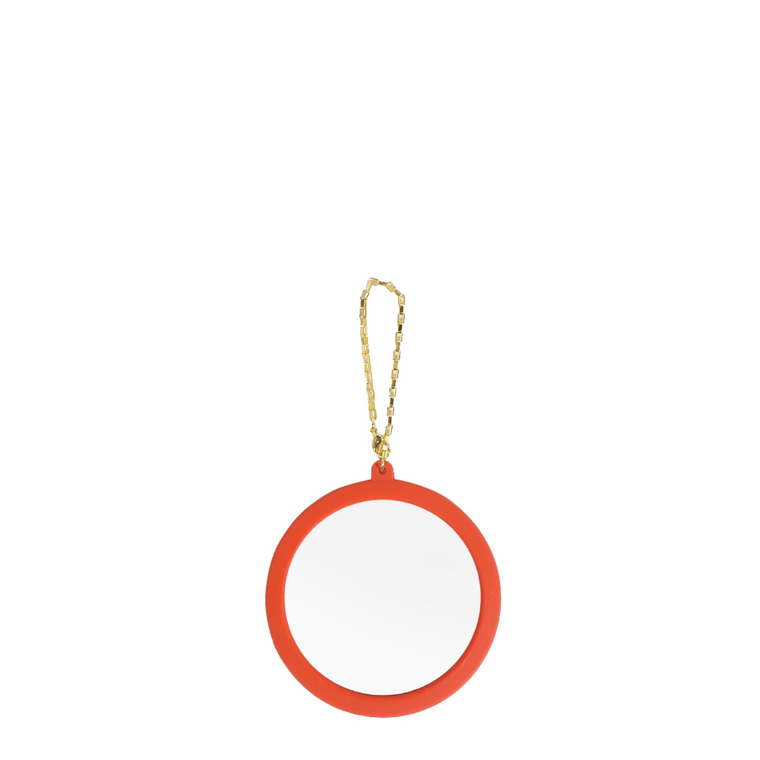 ESPEJO COMPACTO DE SILICONA (NOSTALGIA NARANJA)