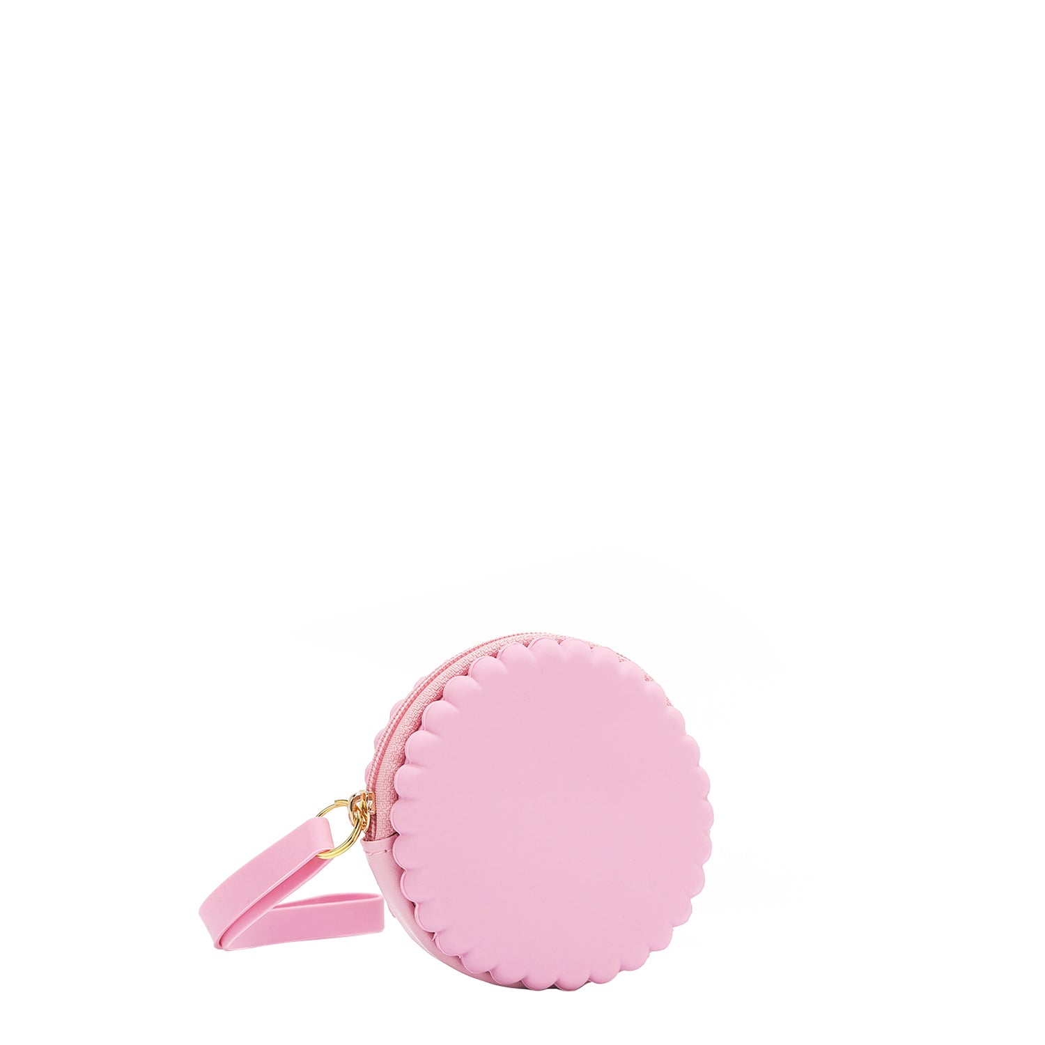 CASSA ROTONDA IN SILICONE CON BRACCIALE (<tc>FAIRY TALE</tc> ROSA)