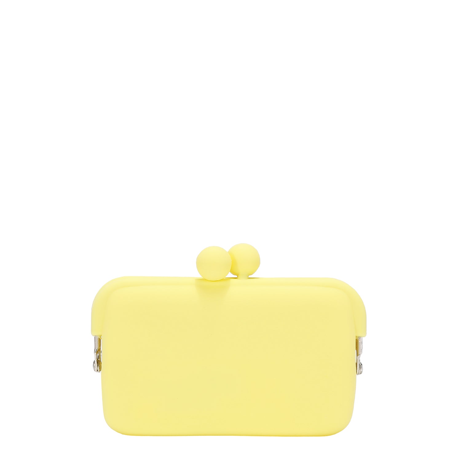 MONEDERO CON CIERRE DE SILICONA (SWEET GIRL - AMARILLO)