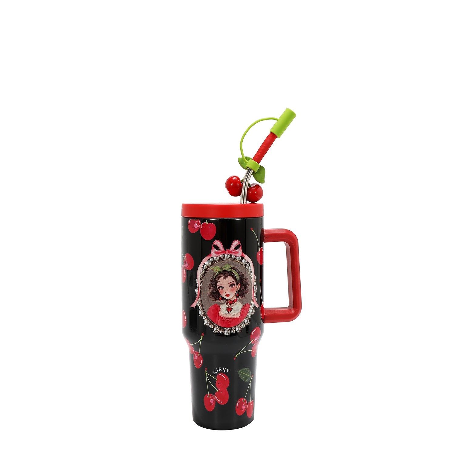 VASO TERMICO 1.2L (CHERRY LIPS-BLACK)