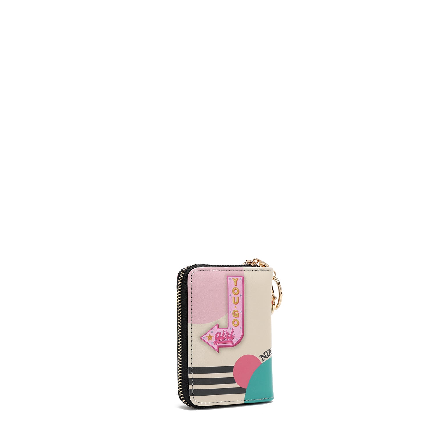 PORTA CARTE CON CERNIERA A FISARMONICA (<tc>NIKKY GOES SHOPPING</tc>)