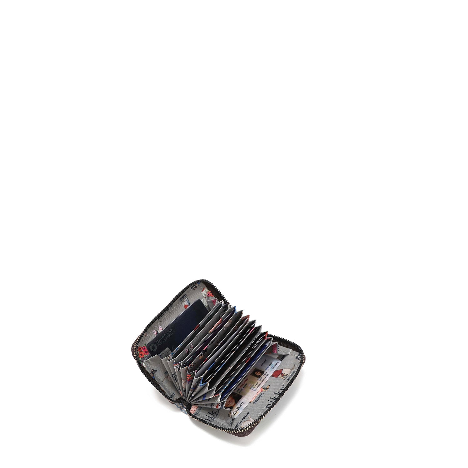 PORTA CARTE A FISSAGGIO CON CERNIERA <tc>STEP BY STEP</tc>