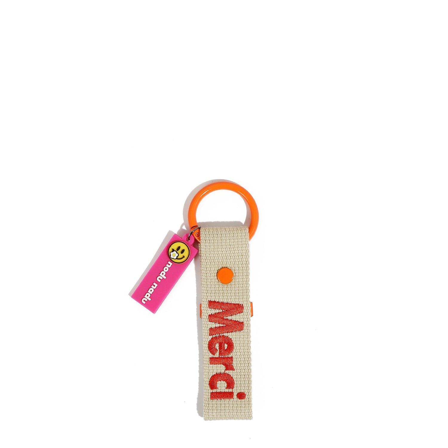 Pendentif étiquette de mirci (rouge)