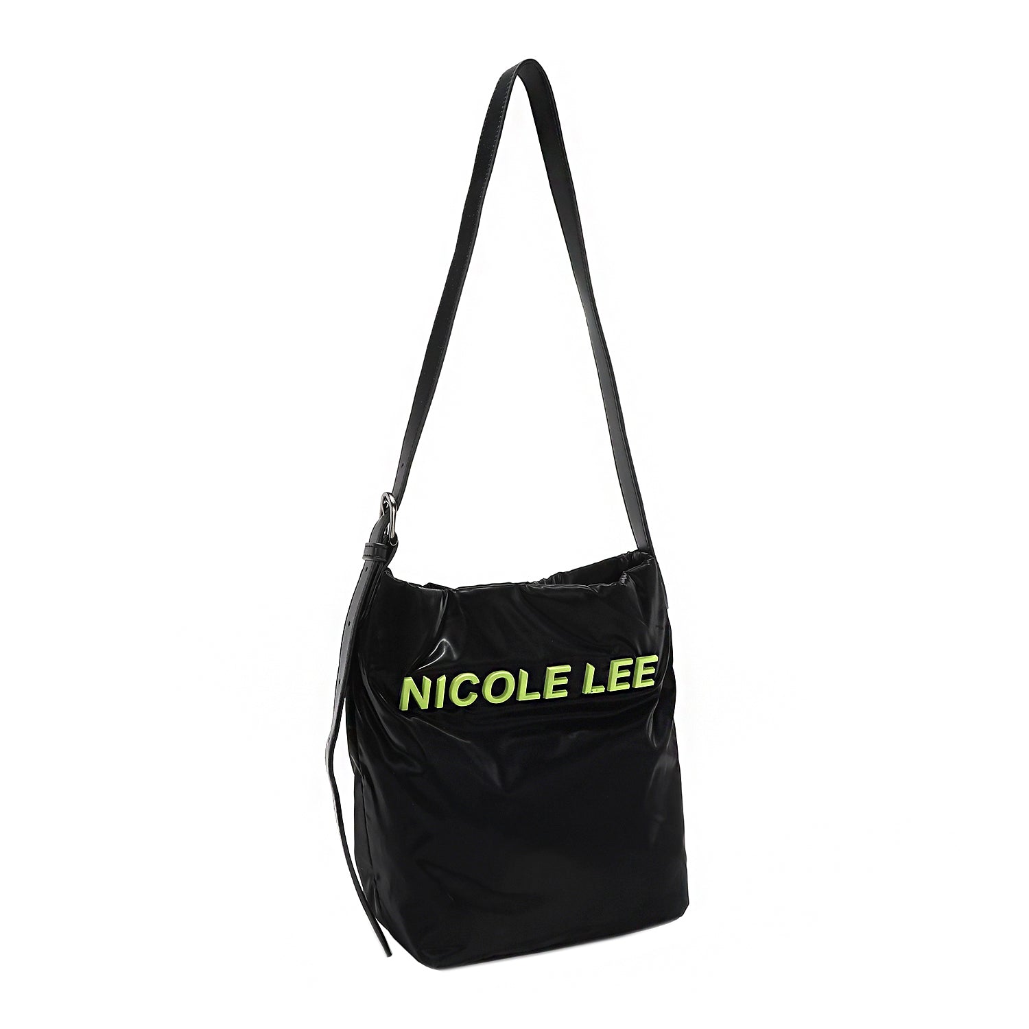 BOLSO DE CUBO CRUZADO ACOLCHADO (NEGRO)