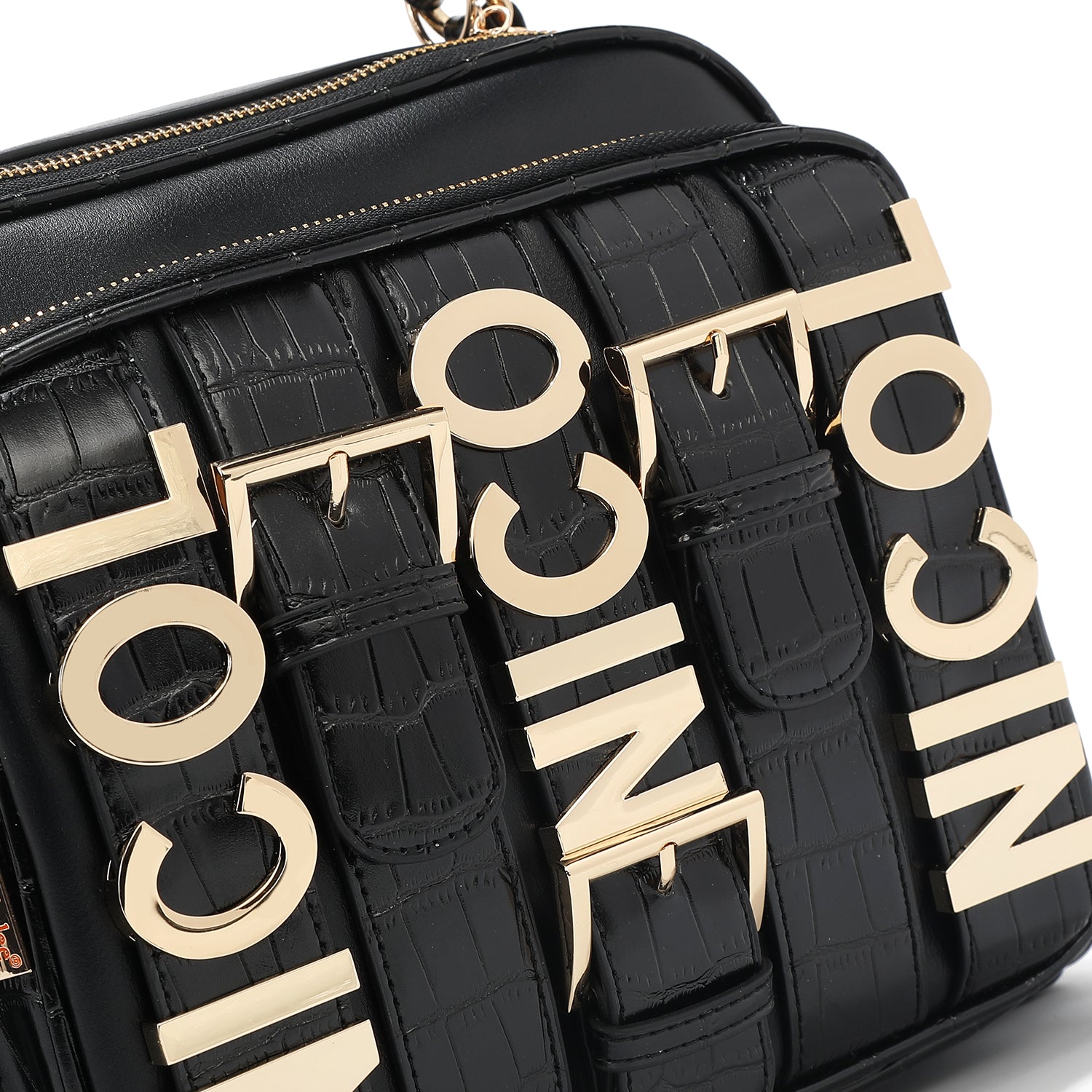 Calista handbag with upper handle (black)