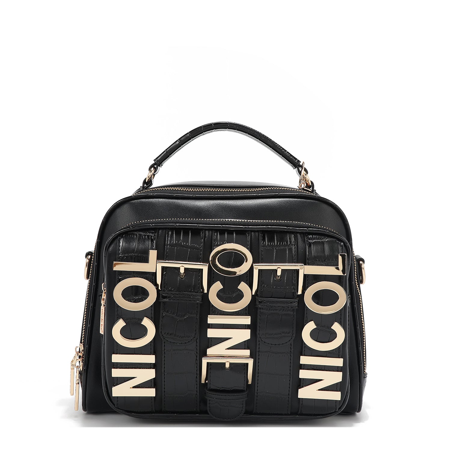 Calista handbag with upper handle (black)