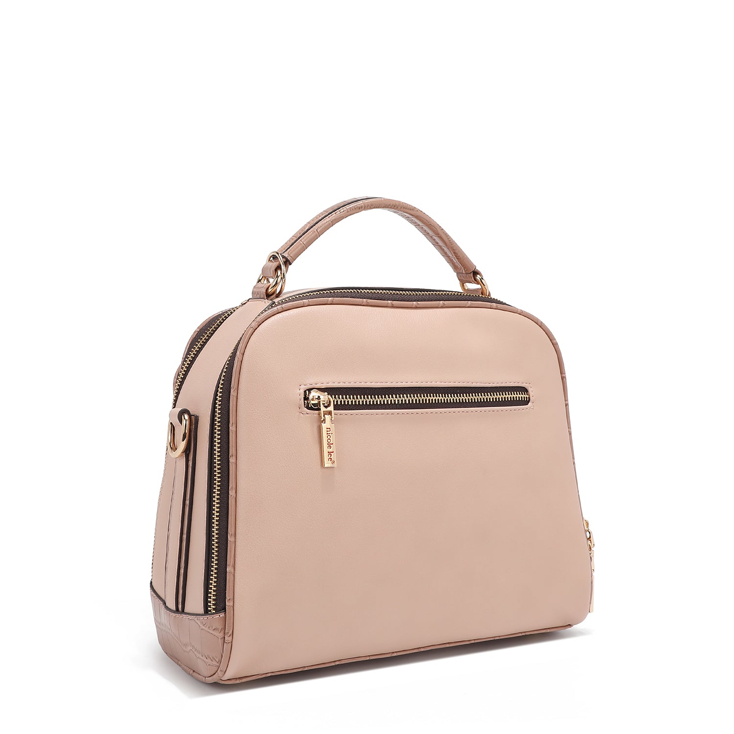Calista handbag with upper handle (pink)