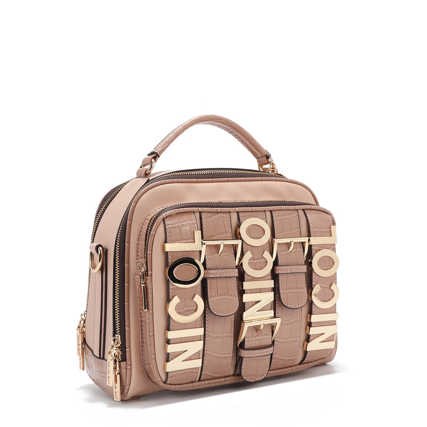 Calista handbag with upper handle (pink)