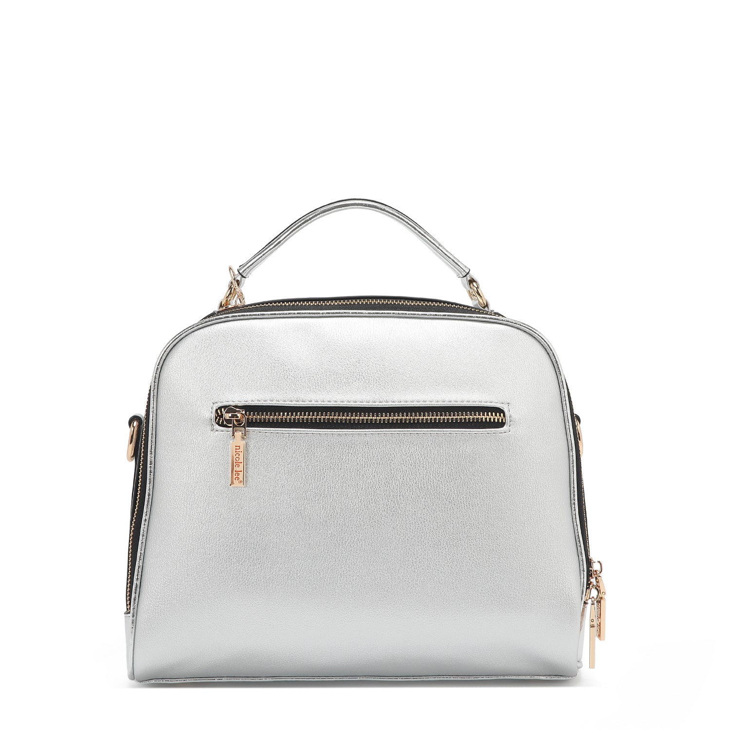 Calista handbag with upper handle (silver)