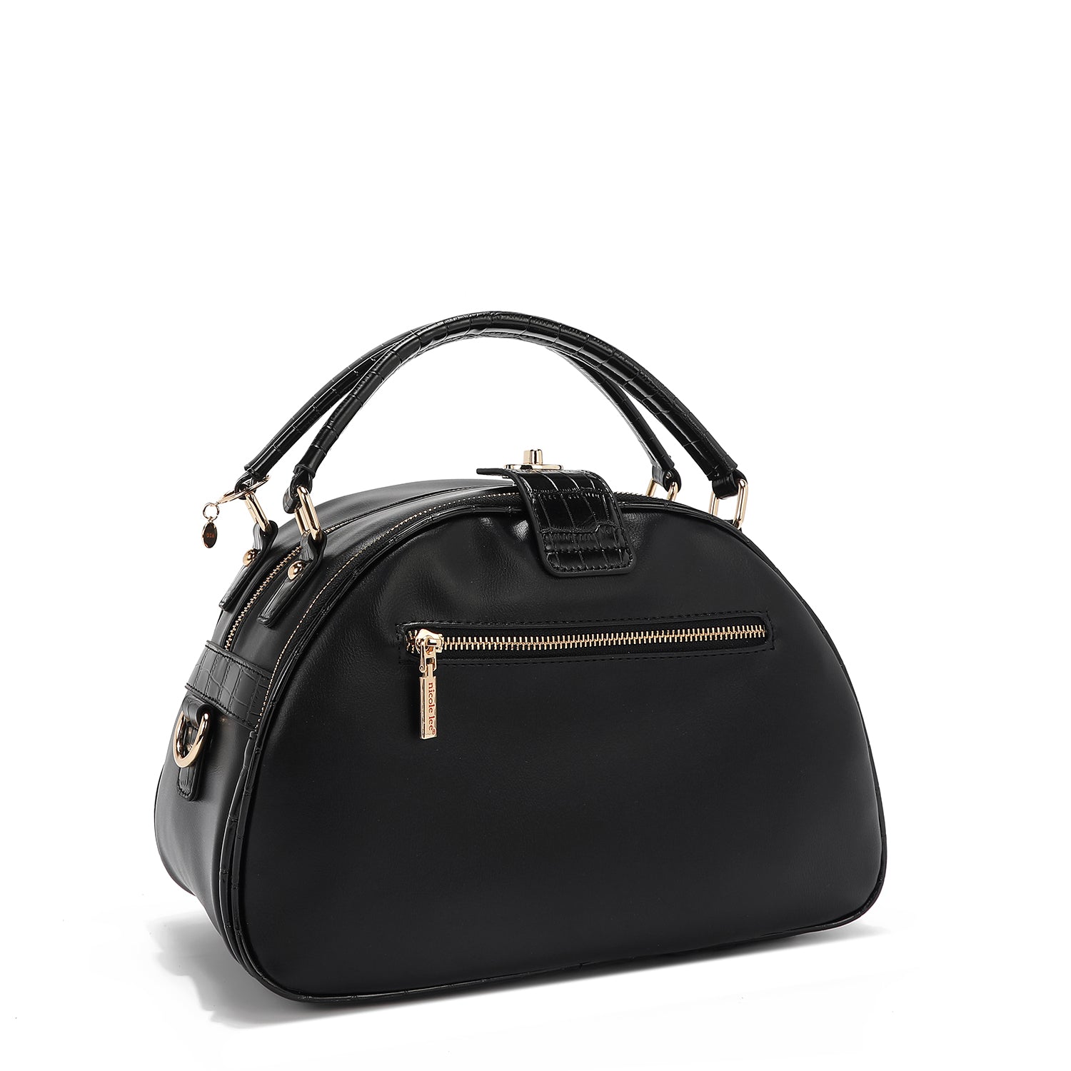 Calista Satchel Domo (Black)