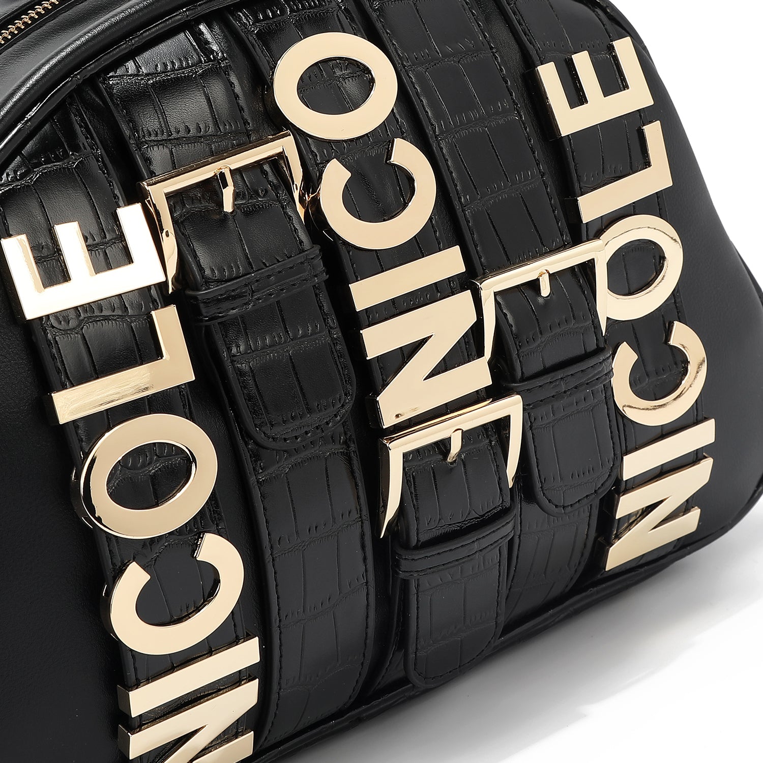 Calista Satchel Domo (Black)