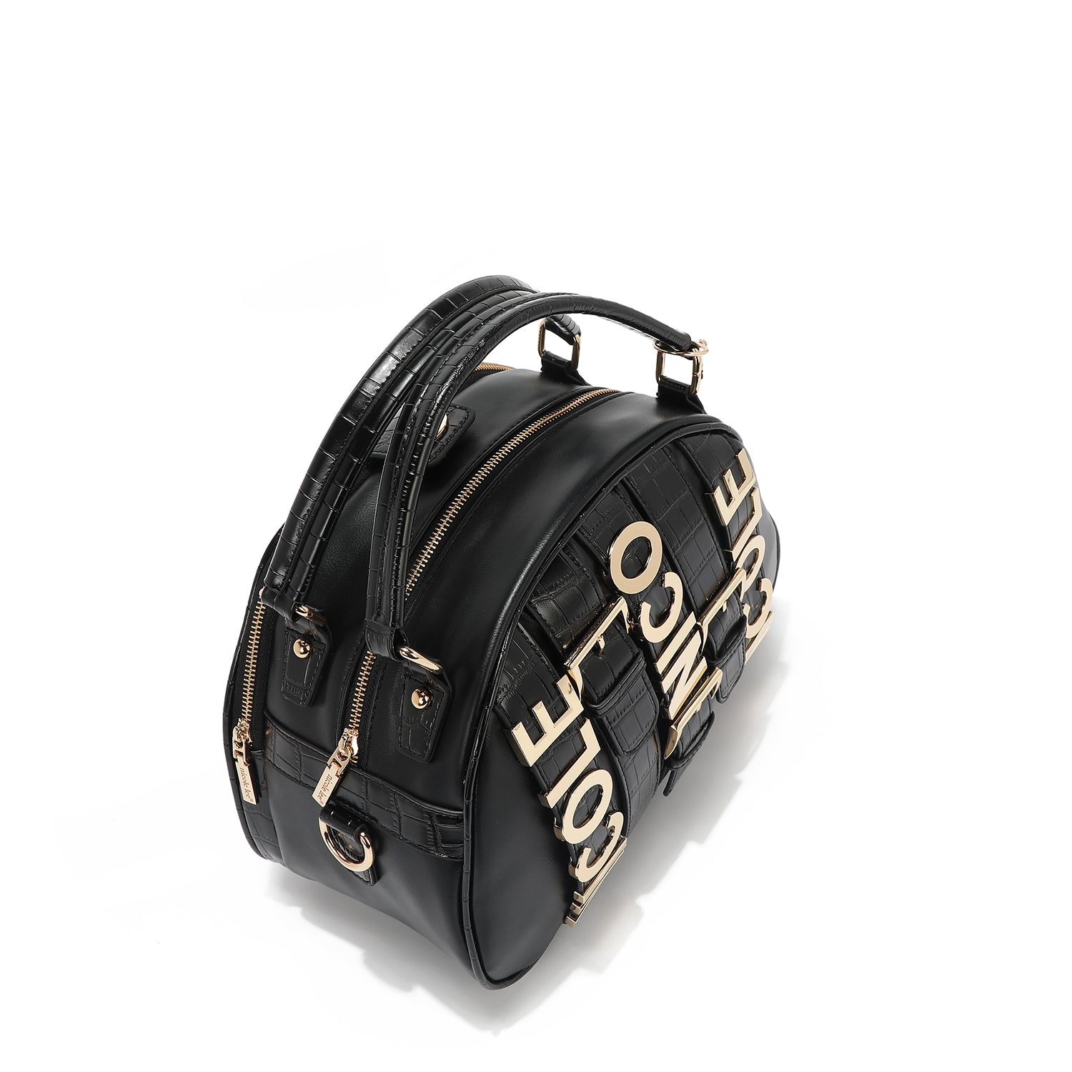 Calista Satchel Domo (Black)