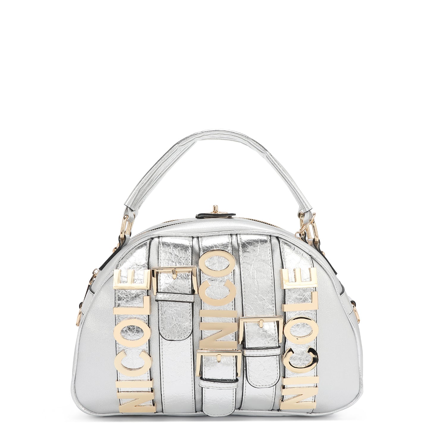 Calista Satchel Domo (Silver)