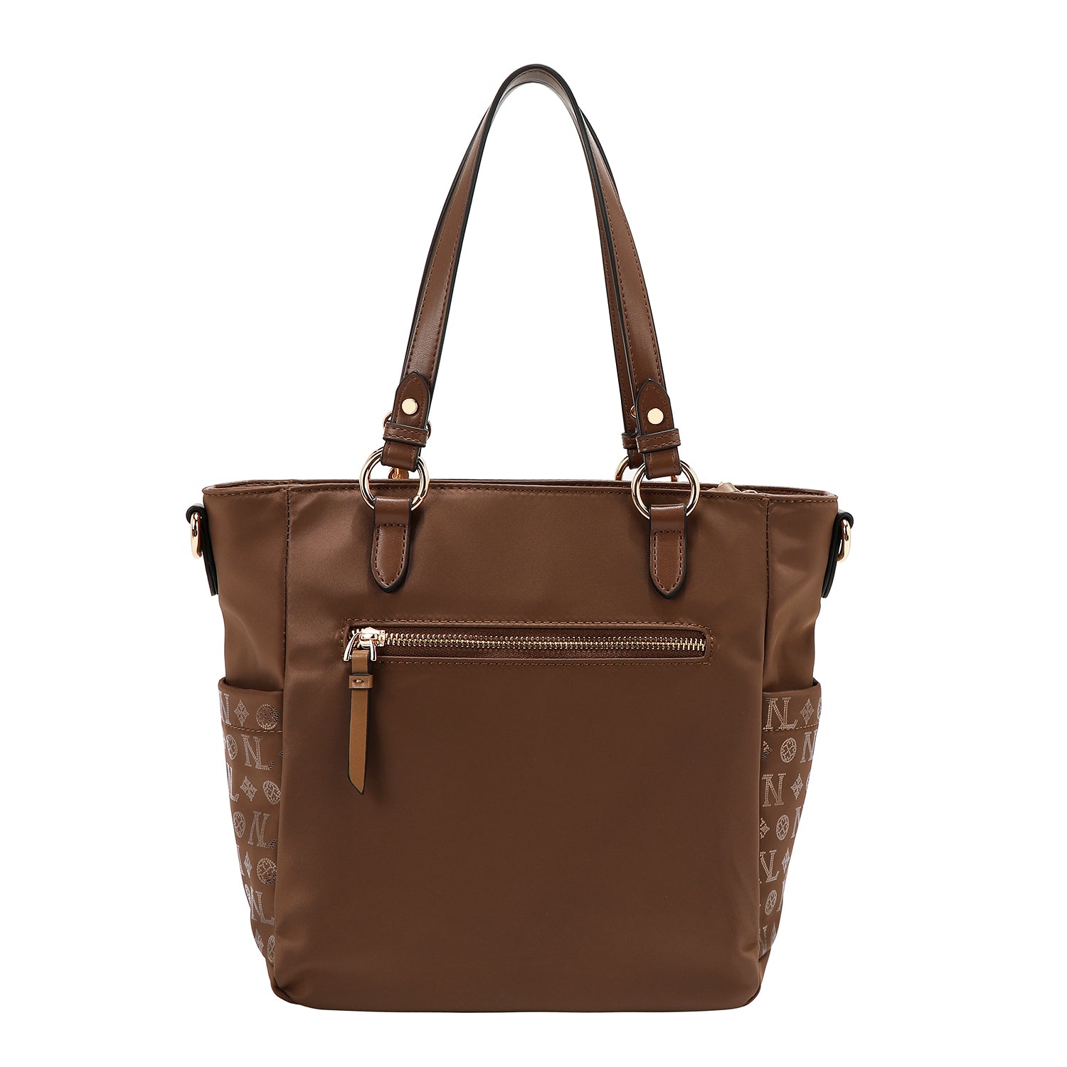 MONOGRAM HANDBAG (BROWN)
