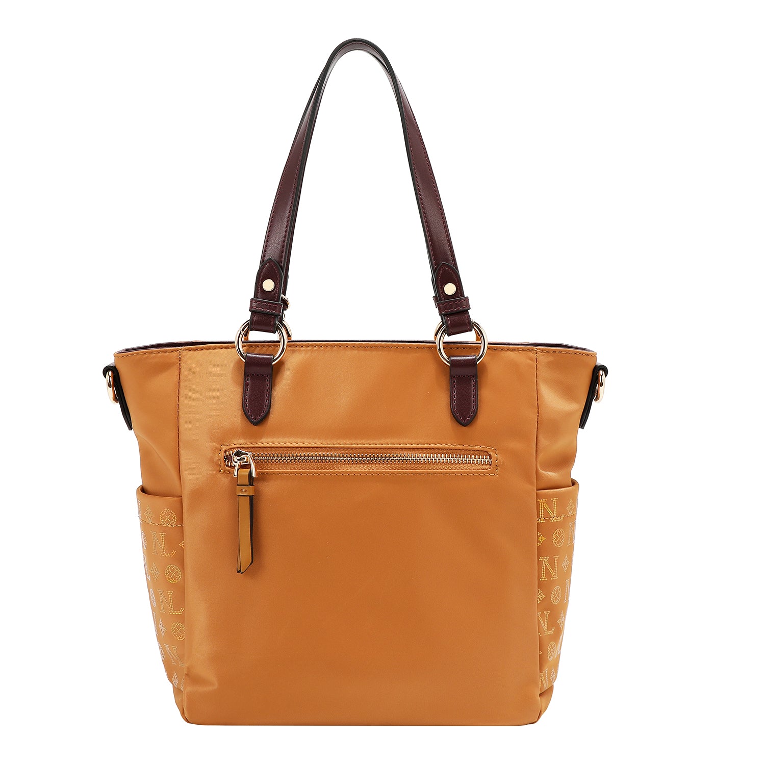 MONOGRAM HANDBAG (CAMEL)