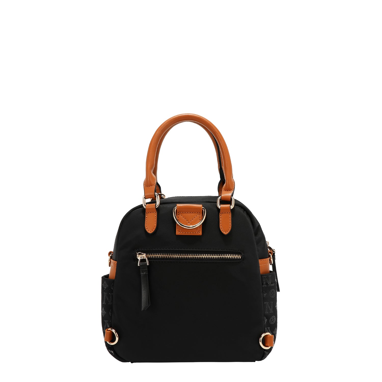 BORSA MULTIUSO CON LOGO MONOGRAMMA (NERO)