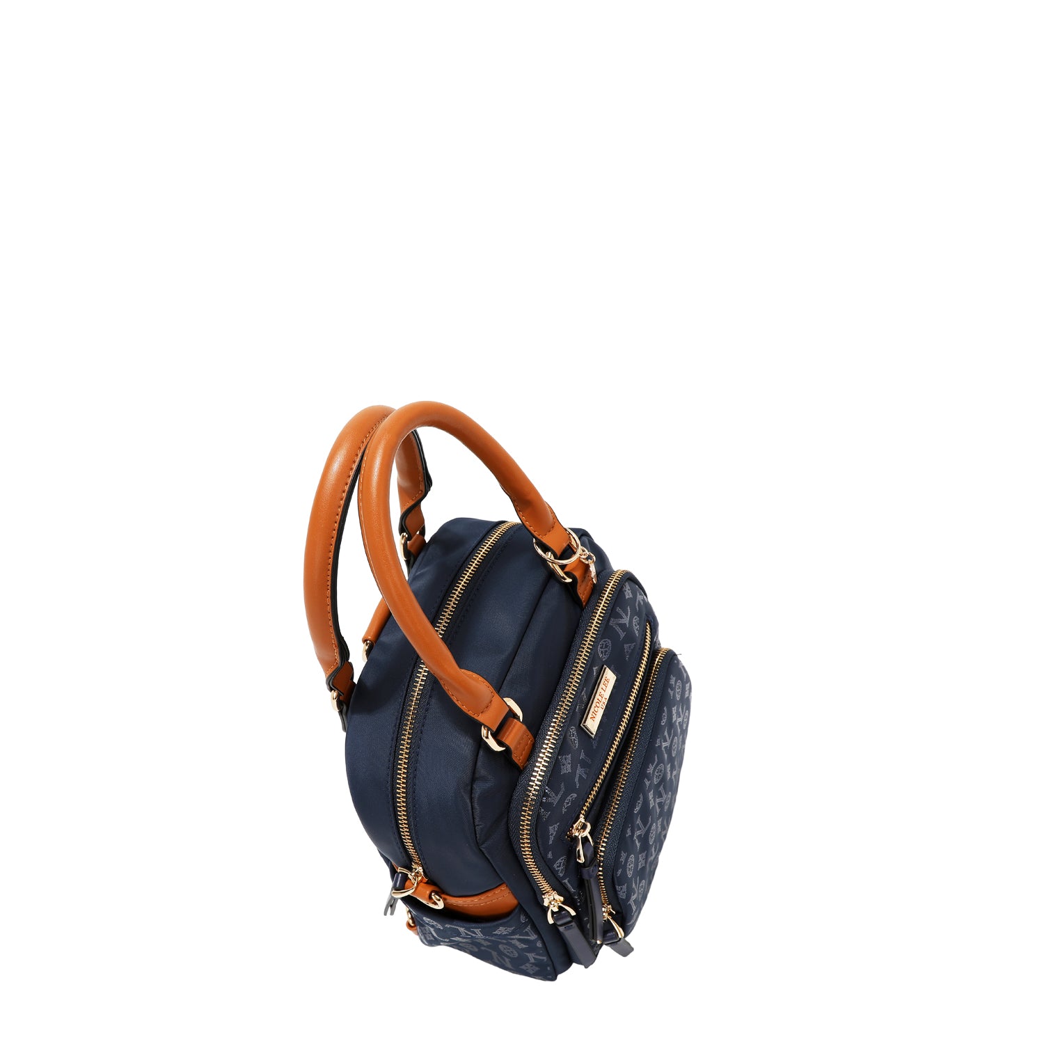 BORSA MULTIUSO CON LOGO MONOGRAMMA (BLU)